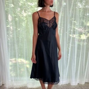 Vintage Satin Slip Dress